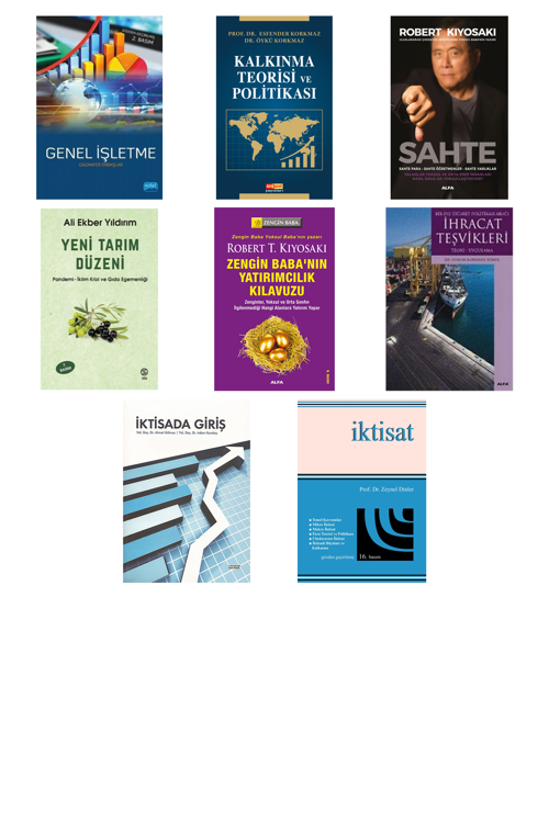 Genel İşletme... +7 Adet Ekonomi Kitabı
