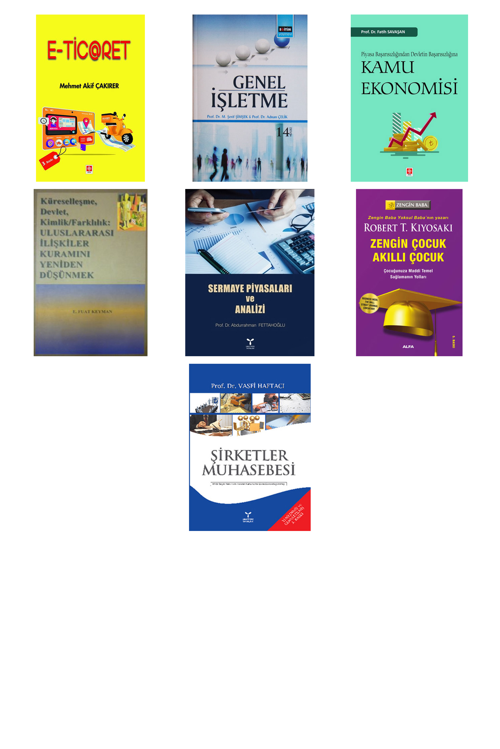 E-Ticaret... +6 Adet Ekonomi Kitabı