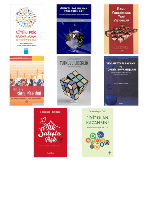 Bütünleşik Pazarlama İletişimi Yönetimi... +7 Adet İş Dünyası Kitabı