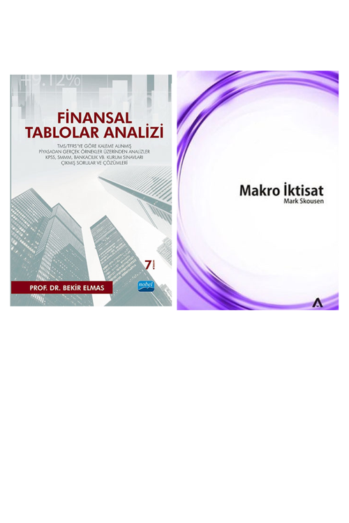 Finansal Tablolar Analizi... +1 Adet Ekonomi Kitabı