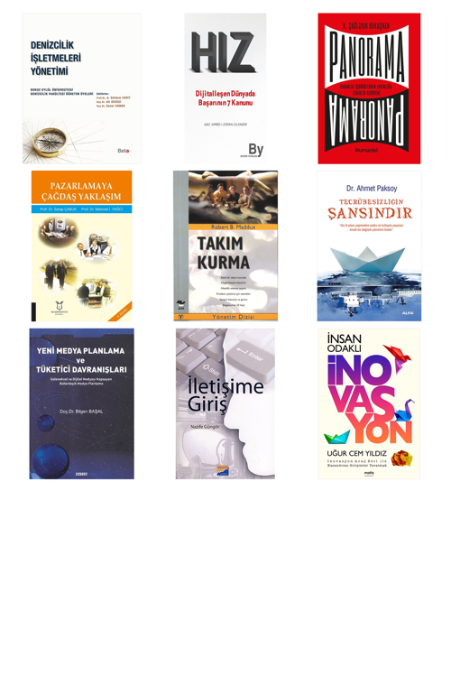 Denizcilik İşletmeleri Yönetimi... +8 Adet İş Dünyası Kitabı