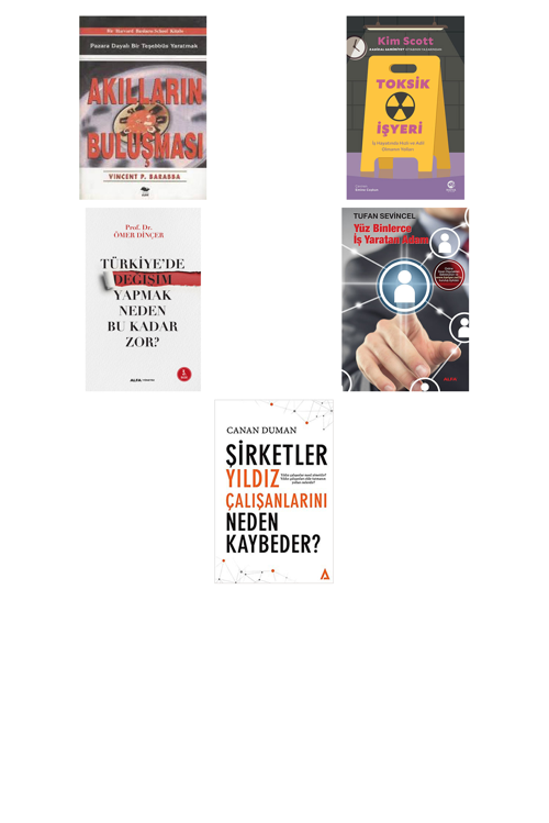 Akılların Buluşması... +4 Adet İş Dünyası Kitabı