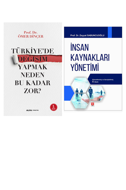Türkiye'De Değişim Yapmak Neden Bu Kadar Zor?... +1 Adet İş Dünyası Kitabı