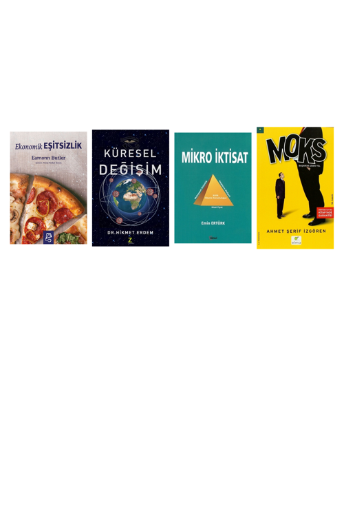 Ekonomik Eşitsizlik... +3 Adet Ekonomi Kitabı
