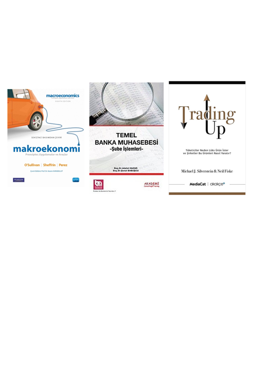 Makroekonomi... +2 Adet Ekonomi Kitabı