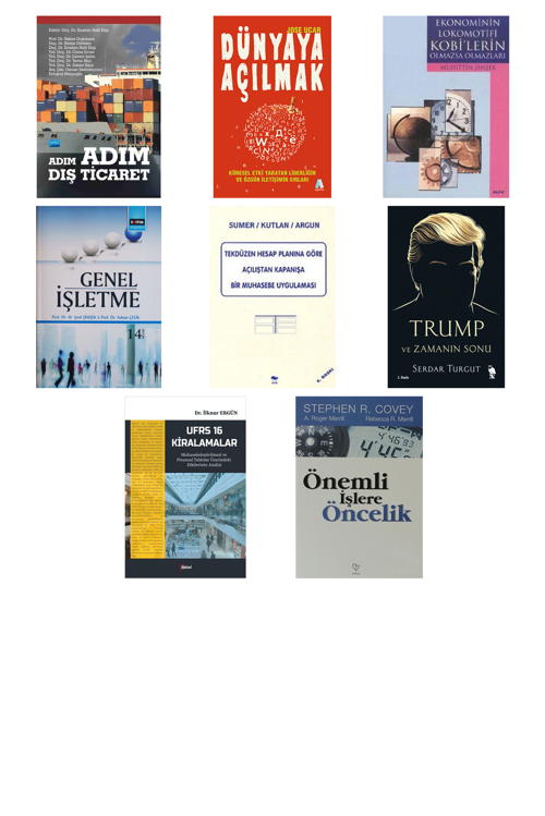 Adım Adım Dış Ticaret... +7 Adet Ekonomi Kitabı