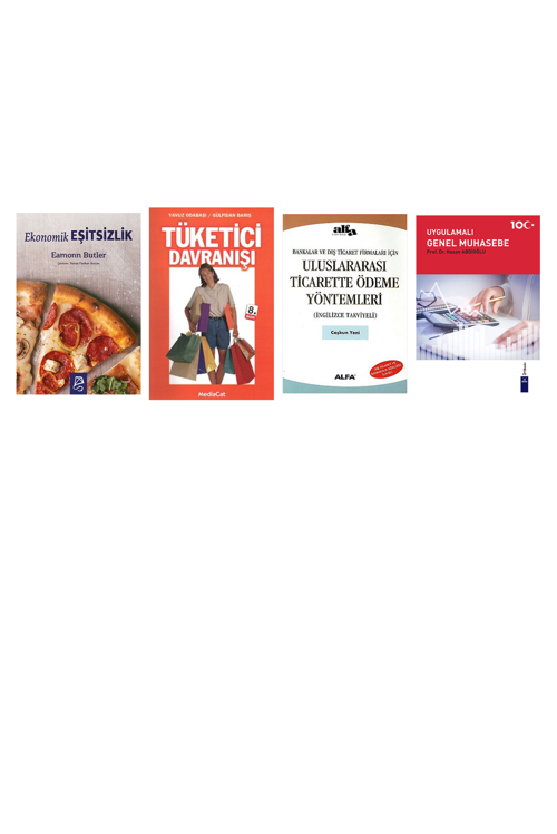 Ekonomik Eşitsizlik... +3 Adet Ekonomi Kitabı