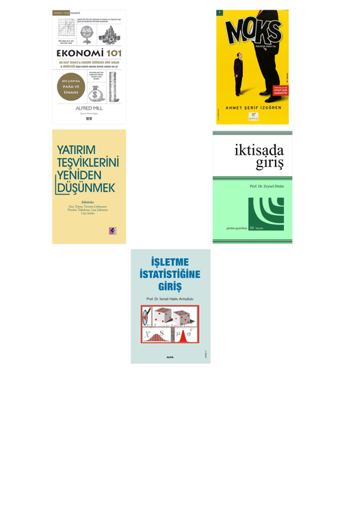 Ekonomi 101... +4 Adet Ekonomi Kitabı