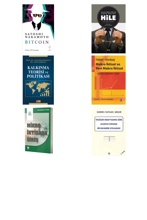 Bitcoin... +5 Adet Ekonomi Kitabı