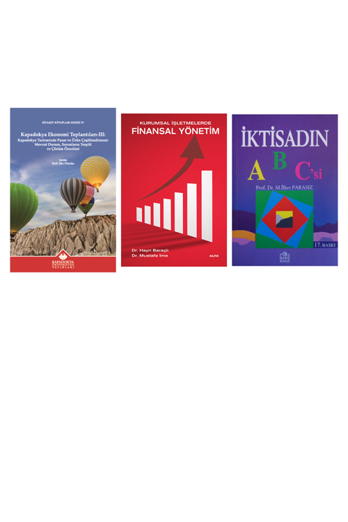 Kapadokya Ekonomi Toplantıları - 3... +2 Adet Ekonomi Kitabı
