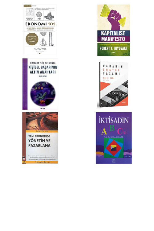 Ekonomi 101... +5 Adet Ekonomi Kitabı