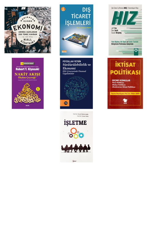 Dakikalar İçinde Ekonomi... +6 Adet Ekonomi Kitabı