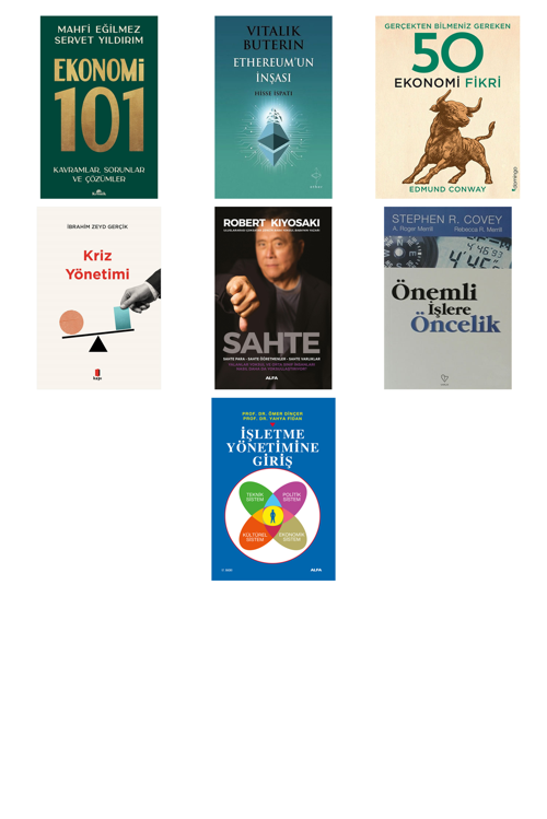 Ekonomi 101... +6 Adet Ekonomi Kitabı