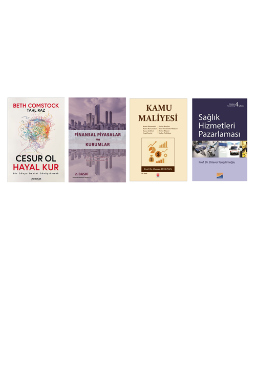 Cesur Ol Hayal Kur... +3 Adet Ekonomi Kitabı