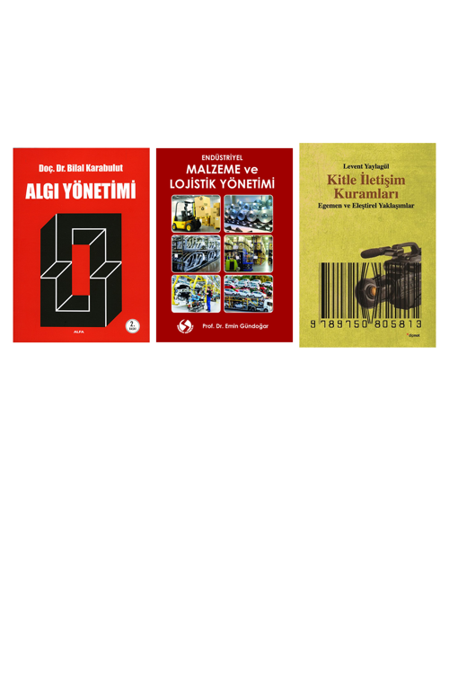 Algı Yönetimi... +2 Adet İş Dünyası Kitabı