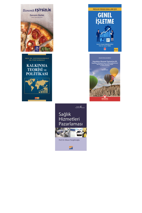 Ekonomik Eşitsizlik... +4 Adet Ekonomi Kitabı