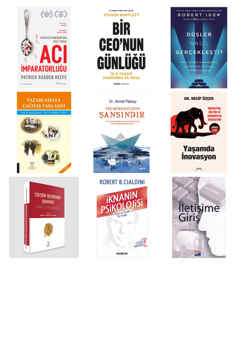 Acı İmparatorluğu - Sackler Hanedanı’Nın Gizl... +8 Adet İş Dünyası Kitabı