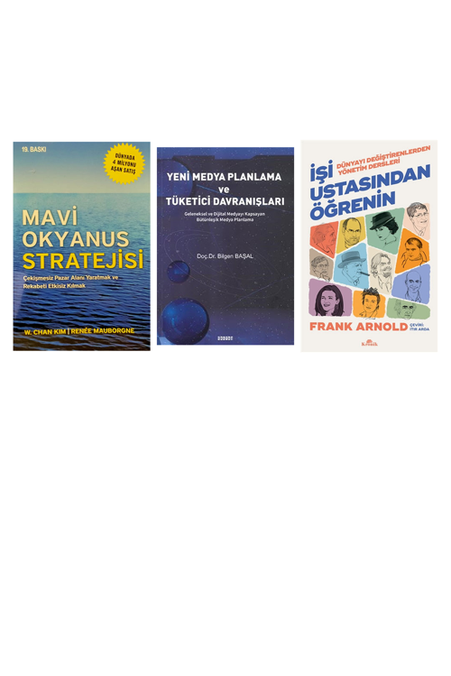 Mavi Okyanus Stratejisi... +2 Adet İş Dünyası Kitabı