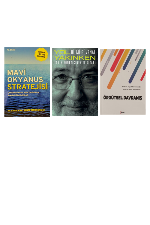 Mavi Okyanus Stratejisi... +2 Adet İş Dünyası Kitabı