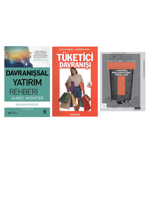 Davranışsal Yatırım Rehberi... +2 Adet Ekonomi Kitabı