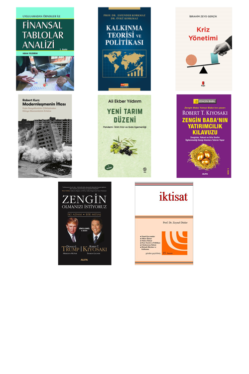 Finansal Tablolar Analizi... +7 Adet Ekonomi Kitabı