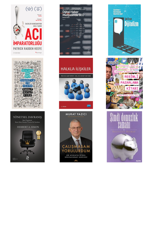 Acı İmparatorluğu - Sackler Hanedanı’Nın Gizl... +8 Adet İş Dünyası Kitabı