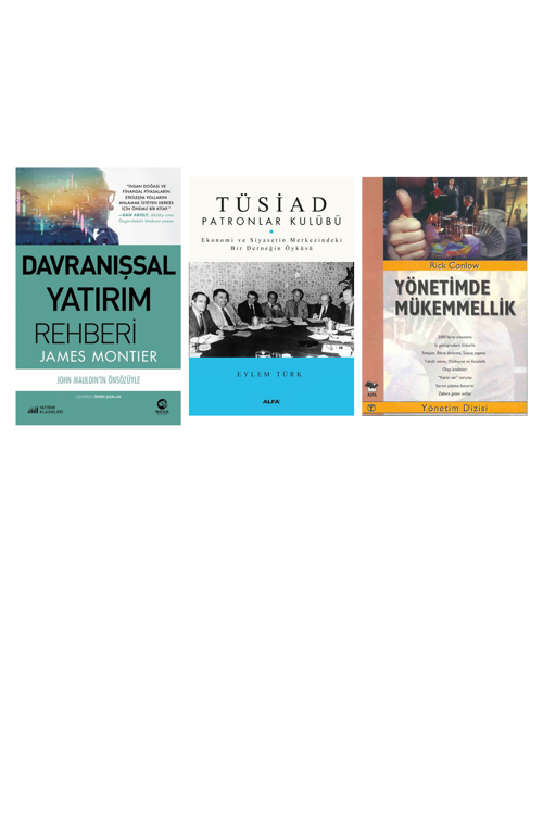 Davranışsal Yatırım Rehberi... +2 Adet Ekonomi Kitabı