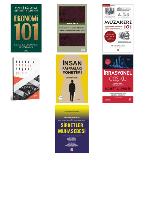 Ekonomi 101... +6 Adet Ekonomi Kitabı