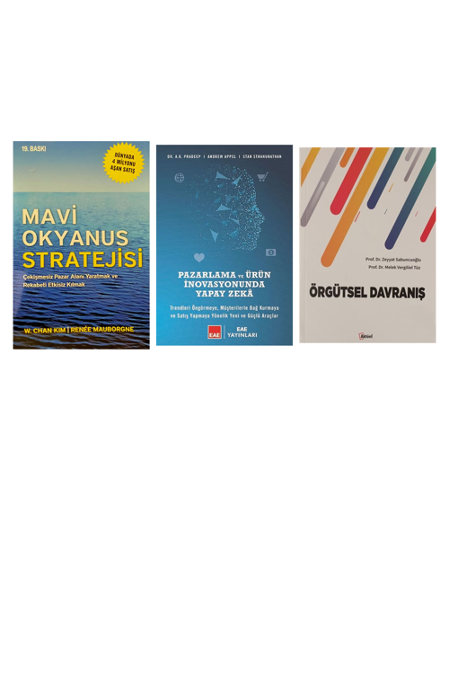 Mavi Okyanus Stratejisi... +2 Adet İş Dünyası Kitabı