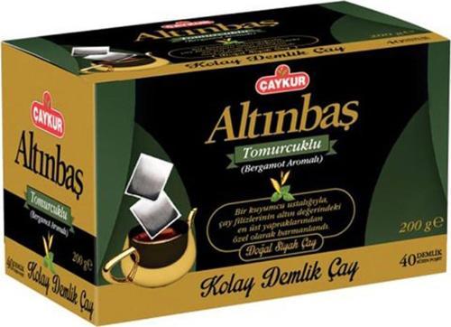 Altınbaş Demlik Poşet Çay Bergamot Aromalı 40 Adet