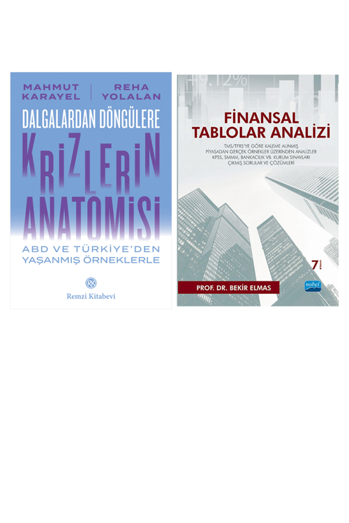 Dalgalardan Döngülere Krizlerin Anatomisi... +1 Adet Ekonomi Kitabı
