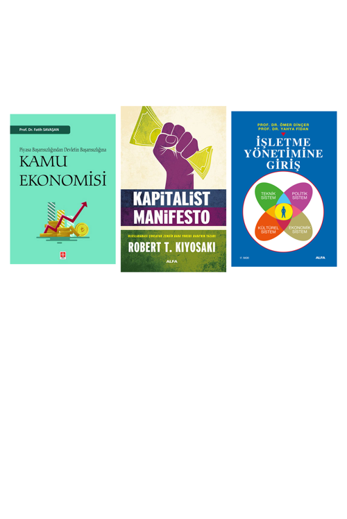 Kamu Ekonomisi... +2 Adet Ekonomi Kitabı