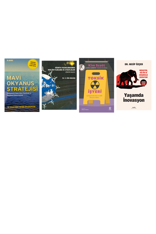 Mavi Okyanus Stratejisi... +3 Adet İş Dünyası Kitabı