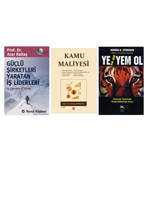 Güçlü Şirketleri Yaratan İş Liderleri... +2 Adet Ekonomi Kitabı