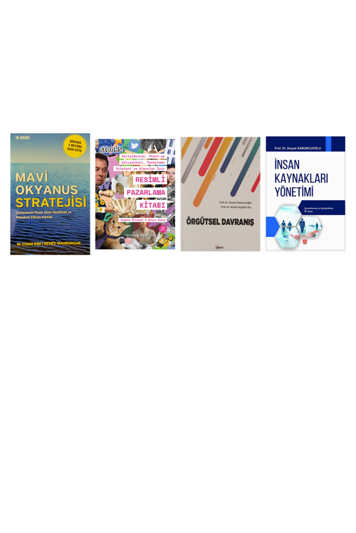 Mavi Okyanus Stratejisi... +3 Adet İş Dünyası Kitabı