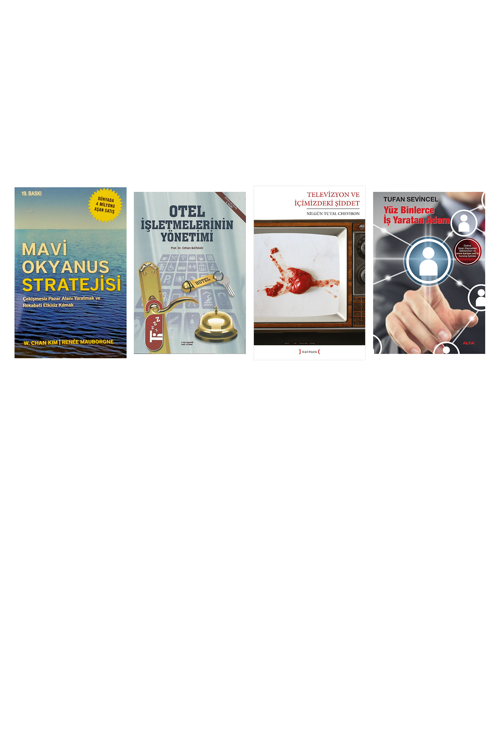 Mavi Okyanus Stratejisi... +3 Adet İş Dünyası Kitabı