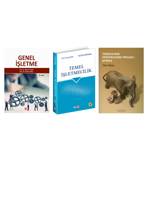 Genel İşletme... +2 Adet Ekonomi Kitabı