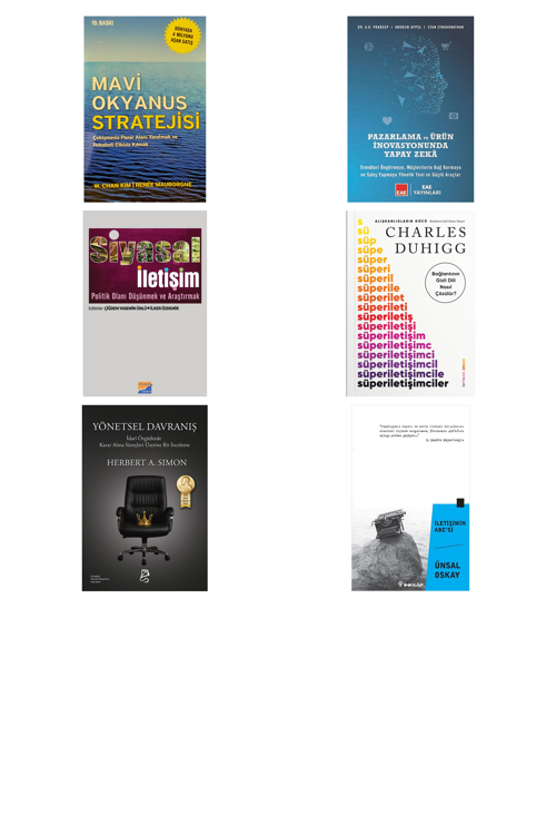 Mavi Okyanus Stratejisi... +5 Adet İş Dünyası Kitabı