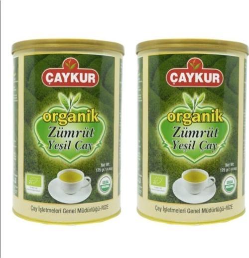 Organik Zümrüt Yeşil Çay 125 Gr 2 Adet