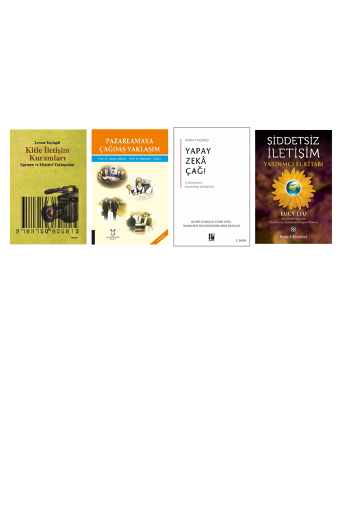 Kitle İletişim Kuramları... +3 Adet İş Dünyası Kitabı