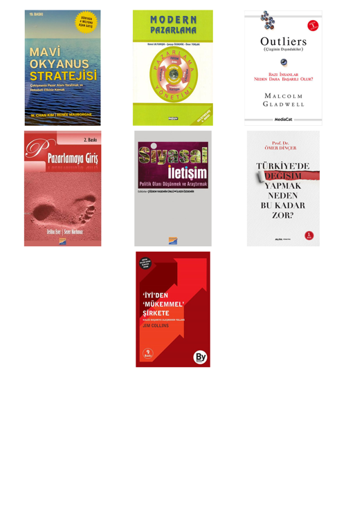 Mavi Okyanus Stratejisi... +6 Adet İş Dünyası Kitabı