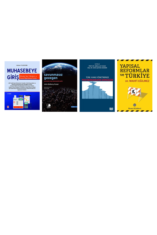 Muhasebeye Giriş... +3 Adet Ekonomi Kitabı