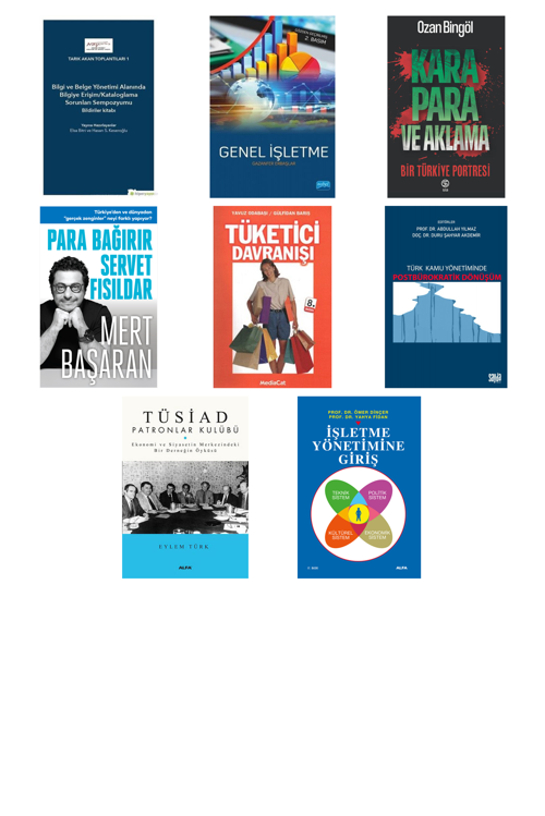 Bilgi Ve Belge Yönetimi Alanında Bilgiye Eriş... +7 Adet Ekonomi Kitabı