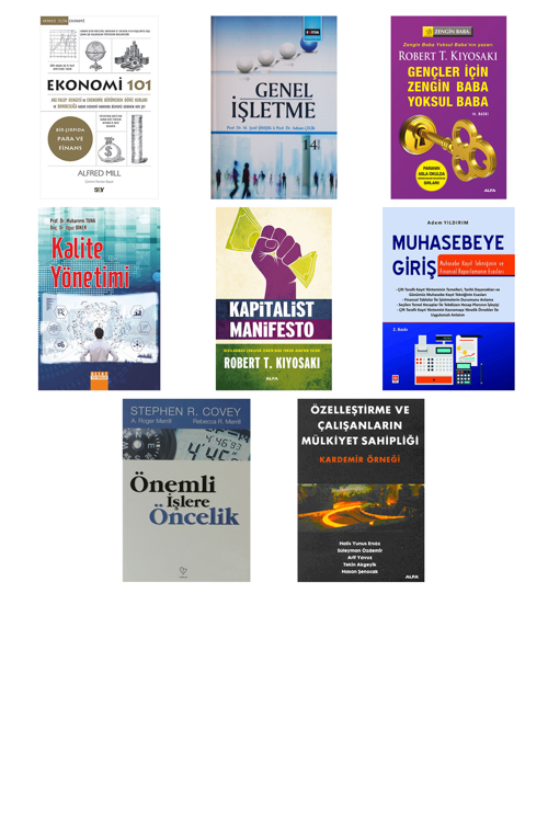 Ekonomi 101... +7 Adet Ekonomi Kitabı