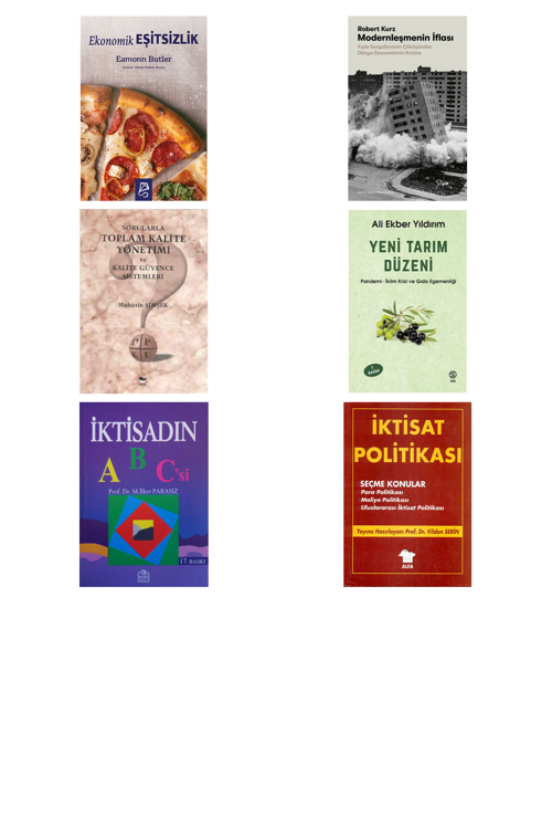 Ekonomik Eşitsizlik... +5 Adet Ekonomi Kitabı