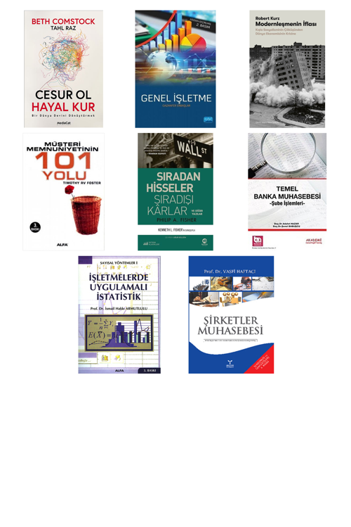 Cesur Ol Hayal Kur... +7 Adet Ekonomi Kitabı