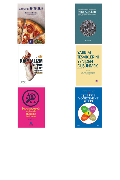 Ekonomik Eşitsizlik... +5 Adet Ekonomi Kitabı