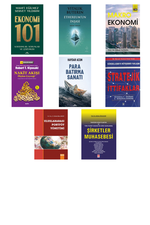 Ekonomi 101... +7 Adet Ekonomi Kitabı