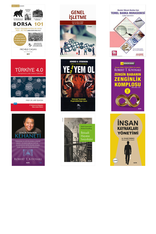 Borsa 101... +8 Adet Ekonomi Kitabı