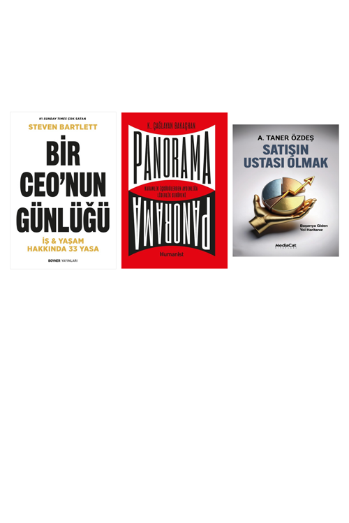 Bir Ceo'Nun Günlüğü... +2 Adet İş Dünyası Kitabı